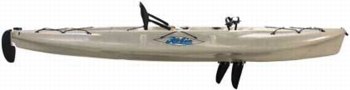 Side view of Hobie Outback Fisherman Model