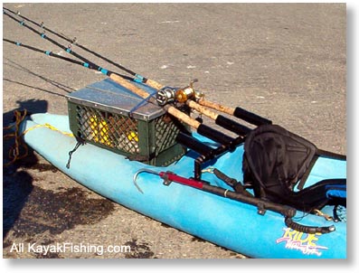 Wilderness Systems Kayak Krate with 4 Rod Holders 