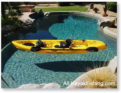 Malibu Kayaks Extreme fishing kayak