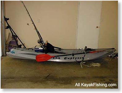 Cobra Explorer for kayak fishing